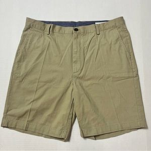 Men's Shorts Size 38 Classic-Fit Golf Shorts Khaki/Tan Belt Loop Packets